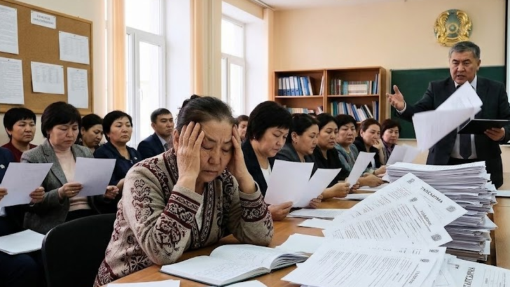 «Депрессияға түсіп жатырмыз»: Педкеңестен шыққан ұстаздың жанайқайы жұртты шулатты