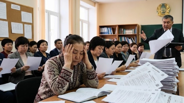 «Депрессияға түсіп жатырмыз»: Педкеңестен шыққан ұстаздың жанайқайы жұртты шулатты
