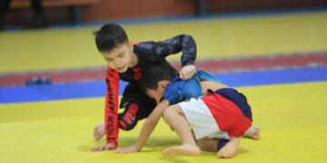 Международный турнир по грэпплингу среди детей прошел в Алматинской области